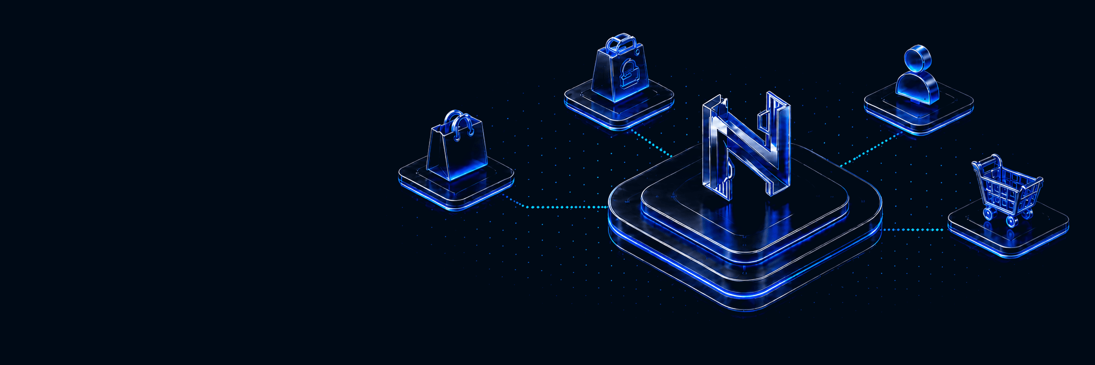 Connected Noemergis commerce platform for Shopify