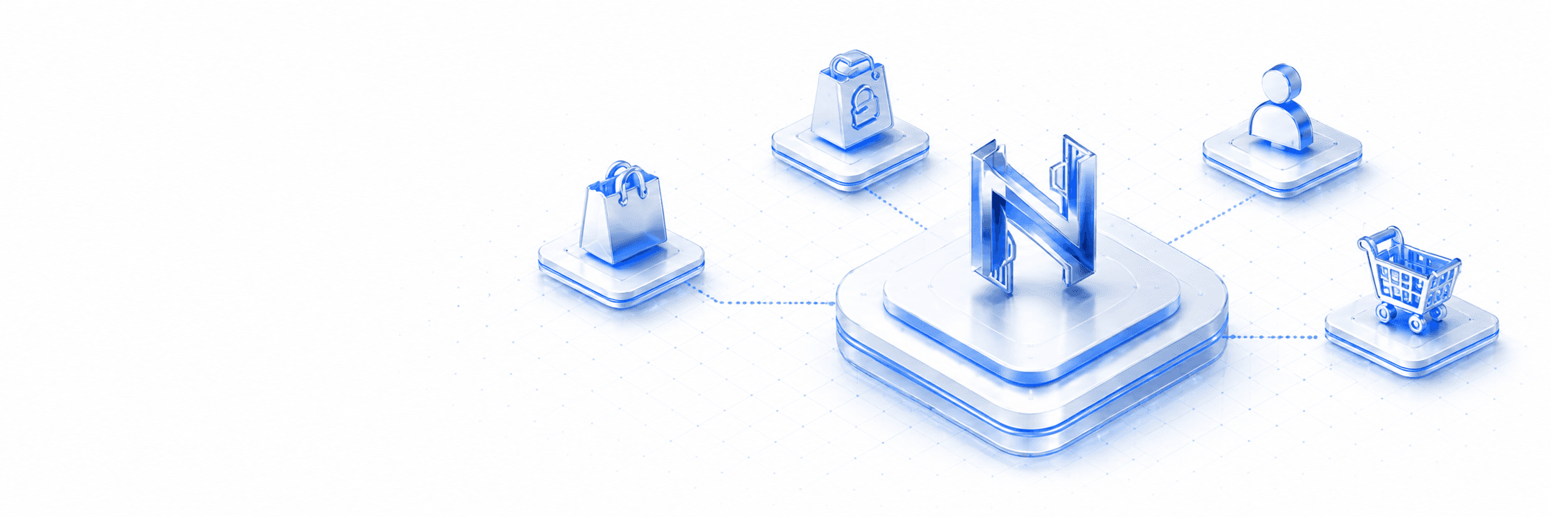 Connected Noemergis commerce platform for Shopify
