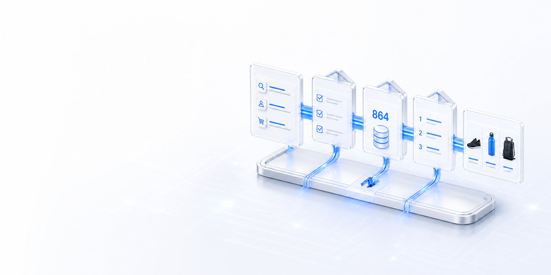Five-stage Shopify recommendation pipeline from shopper intent to recommended products